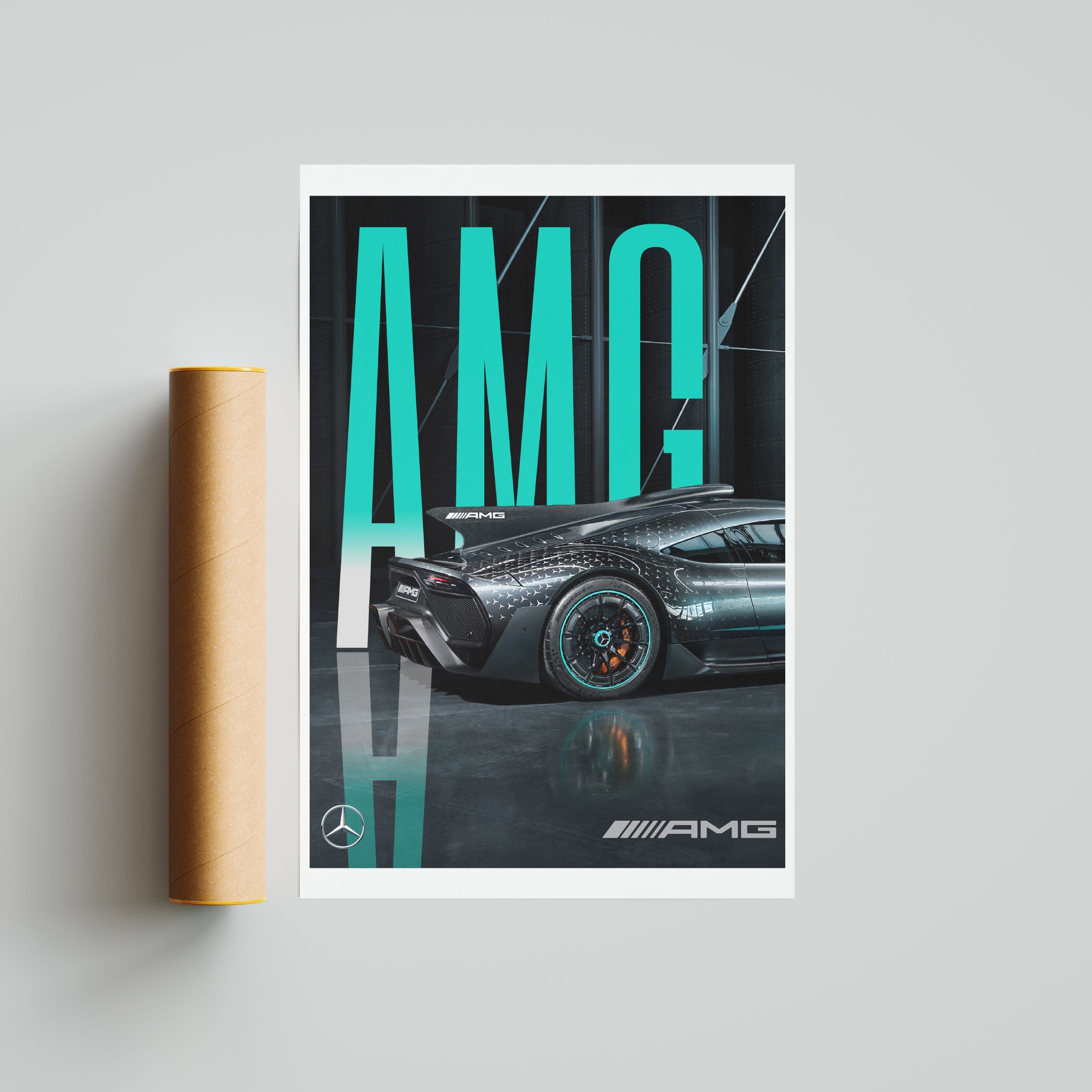 Mercedes-AMG ONE – F1 for the Street [Size: 12" x 18"]