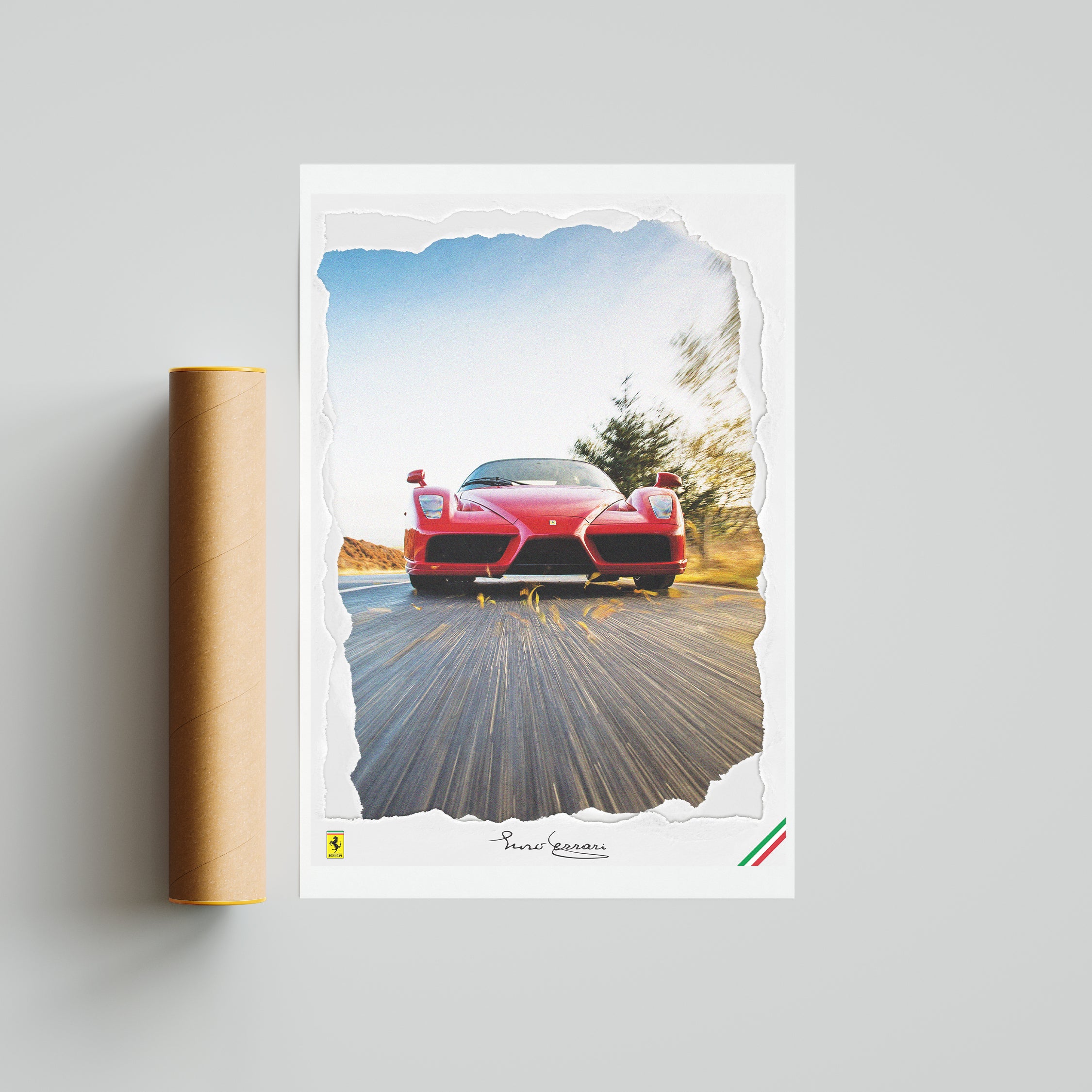 Ferrari Enzo – The Legacy Lives [Size: 12" x 18"]