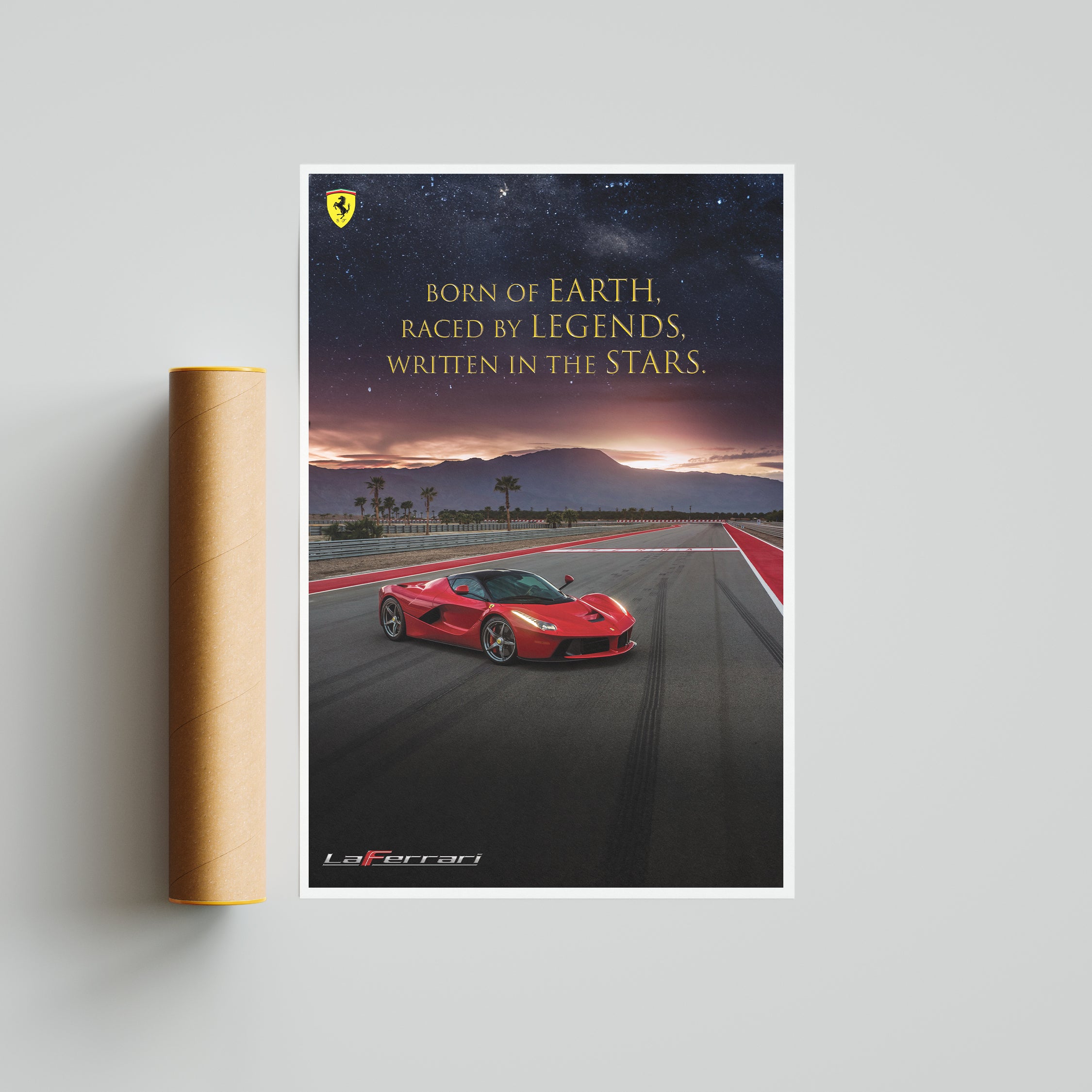 LaFerrari – The Ultimate Prancing Horse [Size: 12" x 18"]