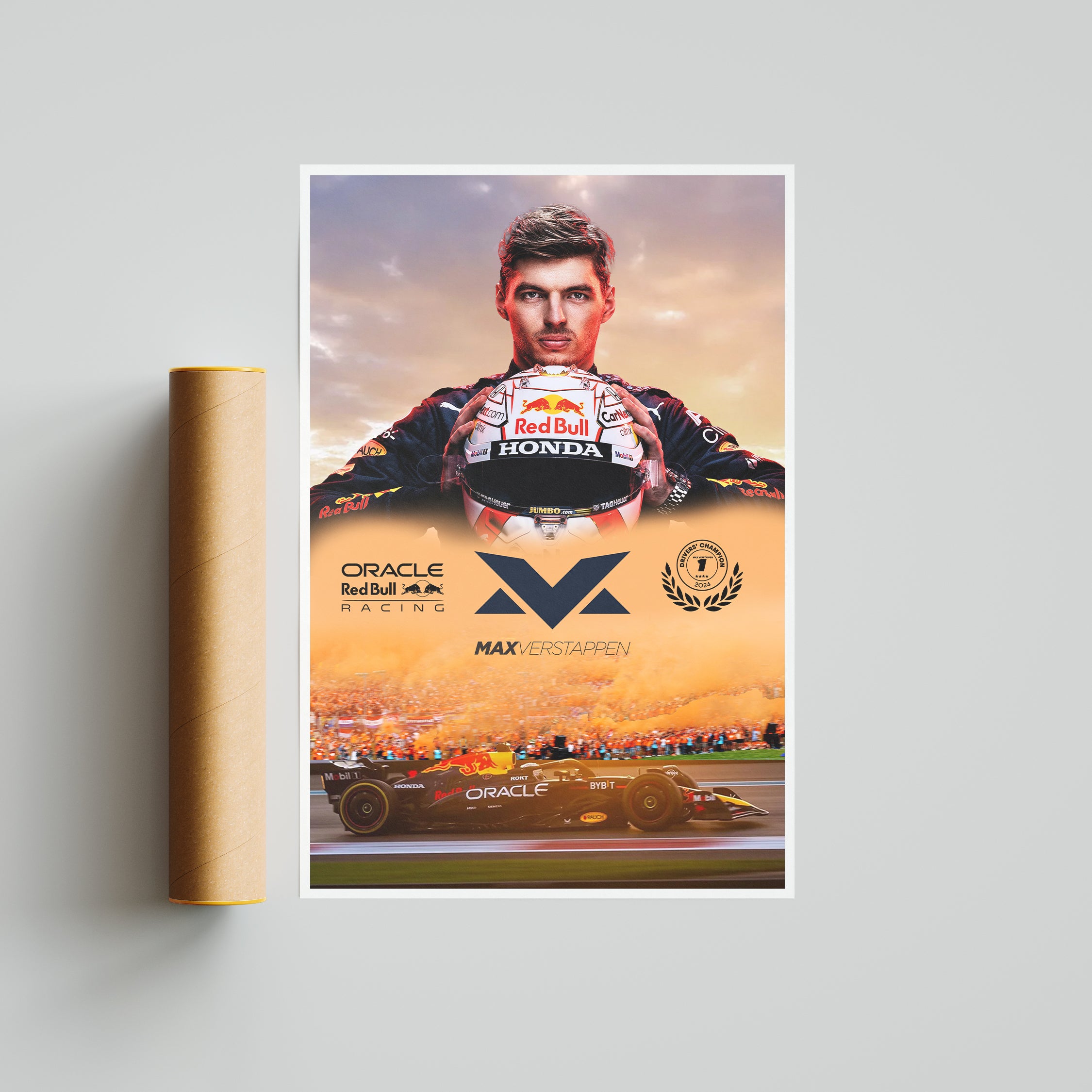 Max Verstappen - Champion Of the World [Size: 12" x 18"]