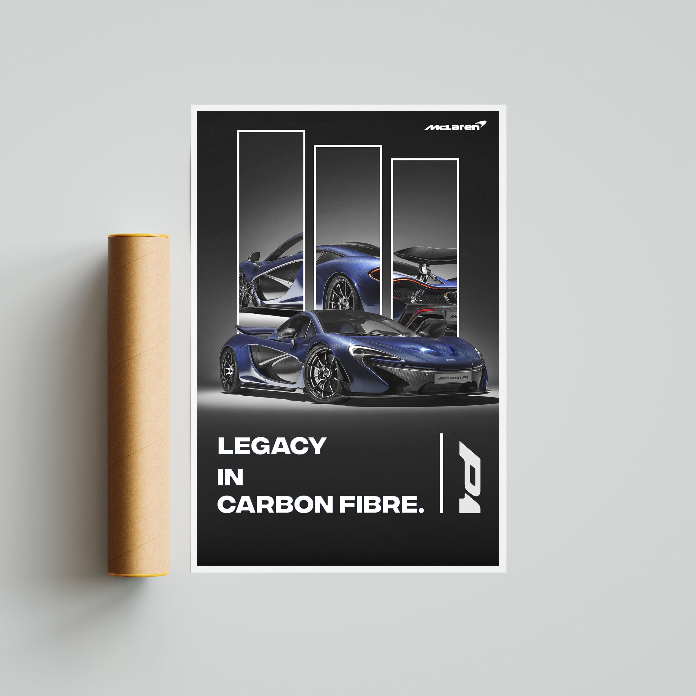 McLaren P1 – The Hybrid Hypercar Icon [Size: 12" x 18"]