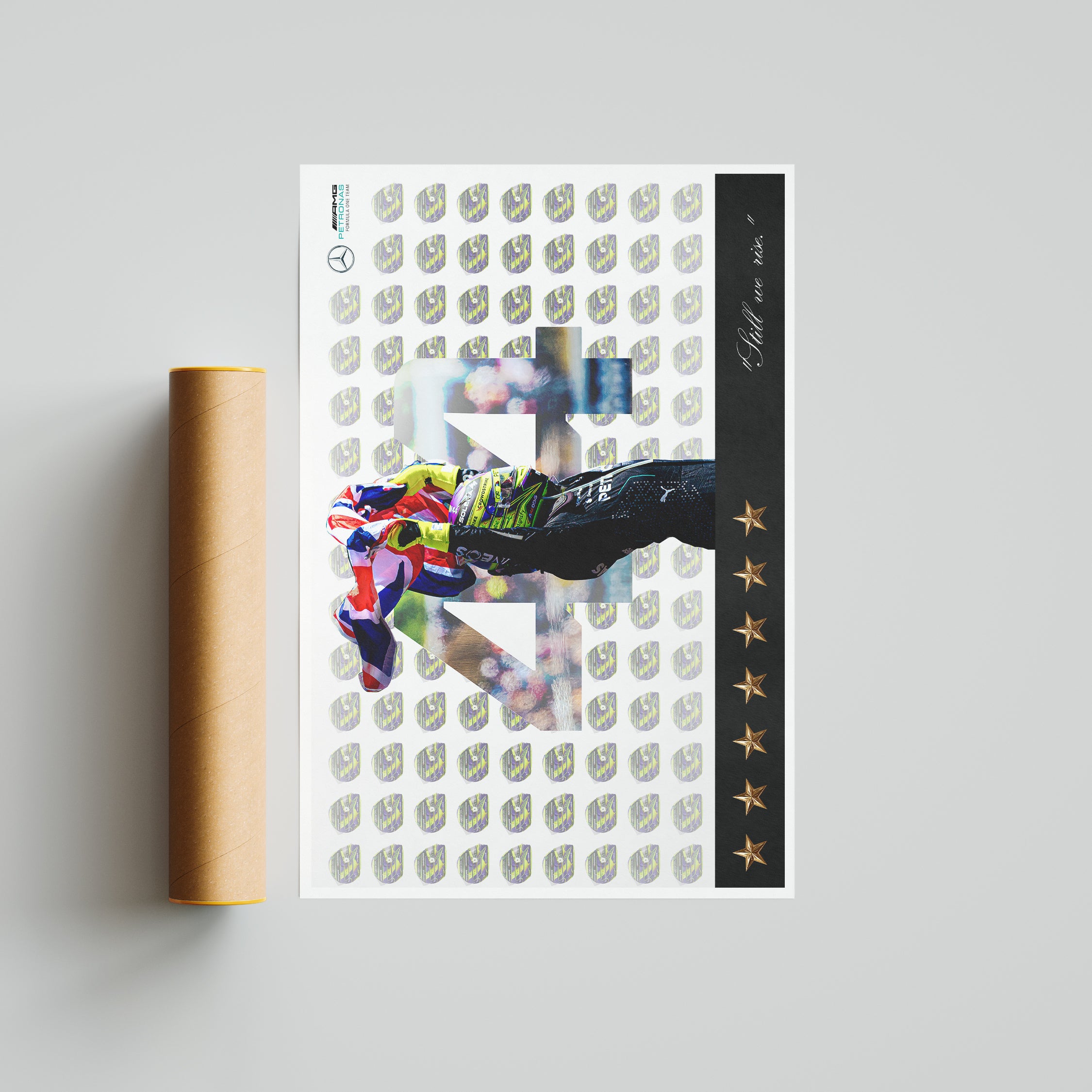 Lewis Hamilton | Still We Rise [Size: 12" x 18"]